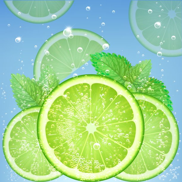 新鲜的柠檬图片下载