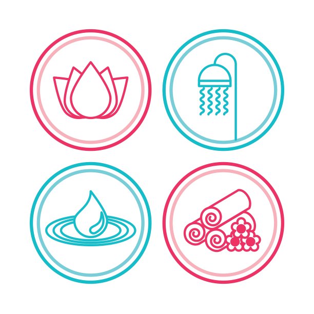 美容水疗设计图片下载