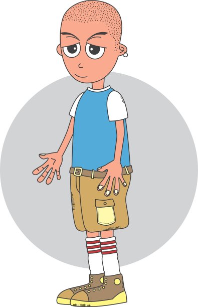 朋克的孩子图片下载