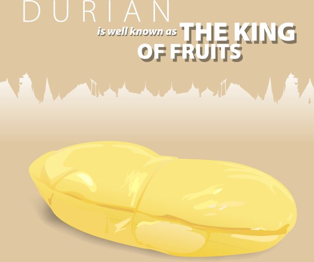 榴莲是泰国水果之王图片下载
