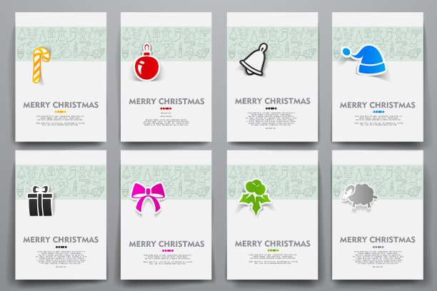 集合的企业标识模板图片下载