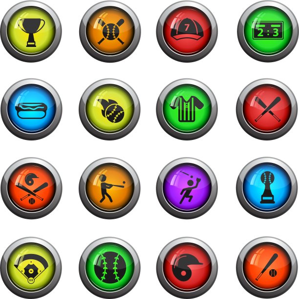 棒球简单的图标图片下载