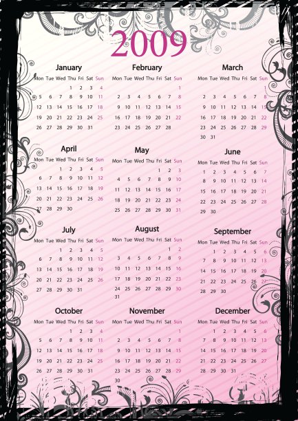 欧洲丑的日历图片下载