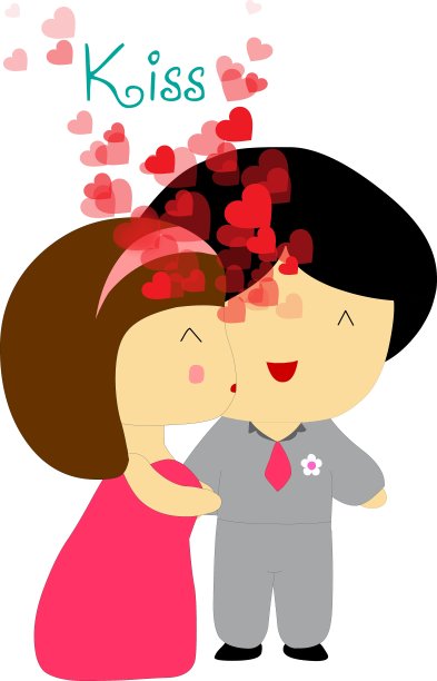 亲吻你甜蜜的爱图片下载