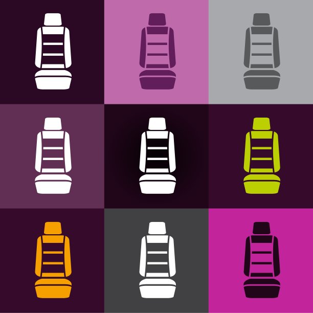 汽车座椅的图标图片下载