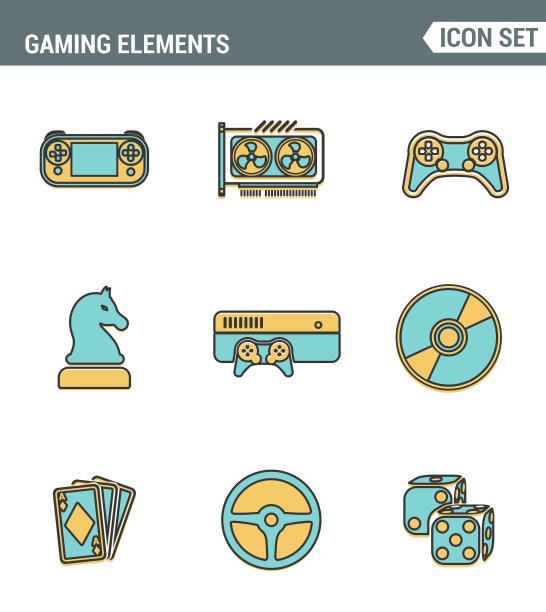 图标系列设置优质的经典游戏图片下载