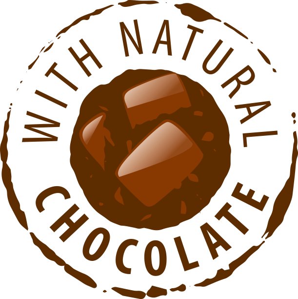 标志的巧克力图片下载