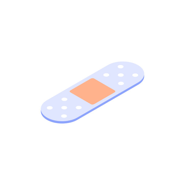 膏药图标隔离在白色背景上。图片下载