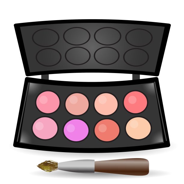 眼影调色板图片下载