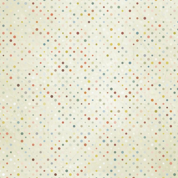 复古圆点花纹图片下载