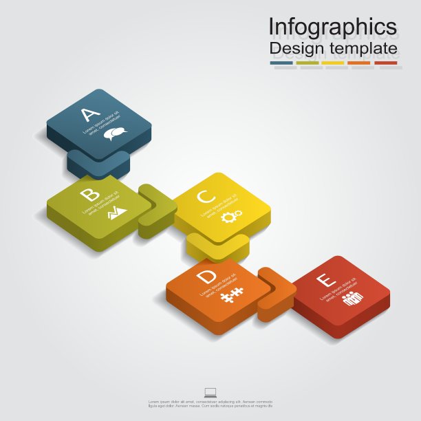 信息图表设计模板图片下载