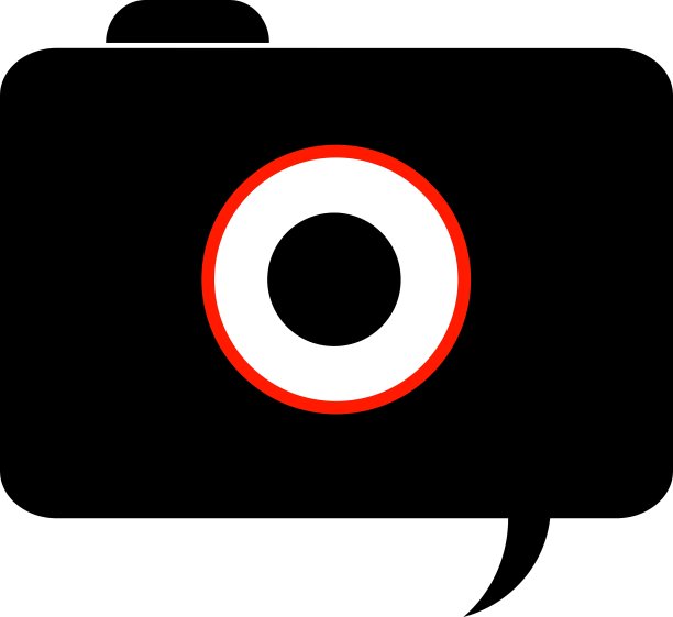 数码相机-摄影标志图片下载