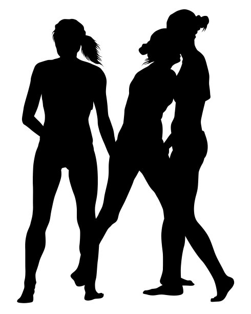 女人在海滩图片下载