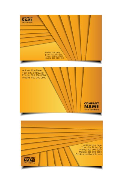 抽象创意名片图片下载