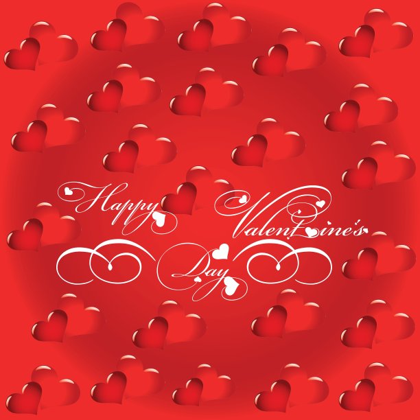 红色背景上的心形特写镜头图片下载