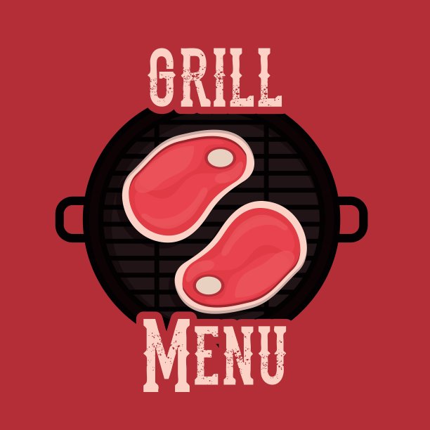 烧烤的设计图片下载