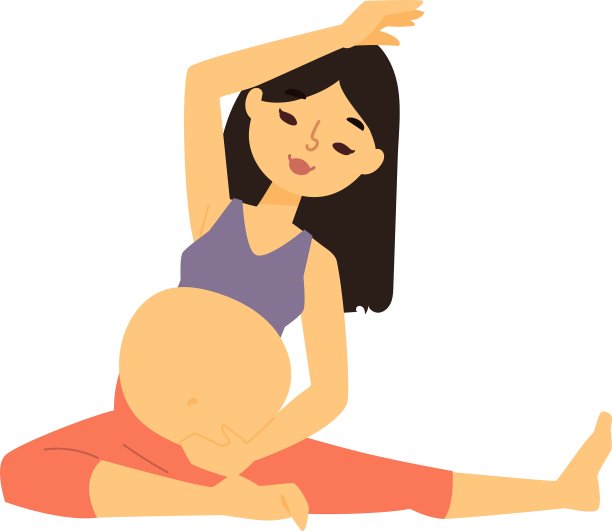 孕妇性格运动图片下载