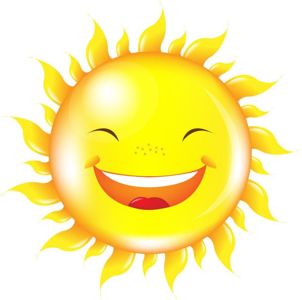 卡通的太阳图片下载