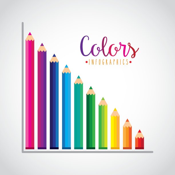 颜色信息图图片下载