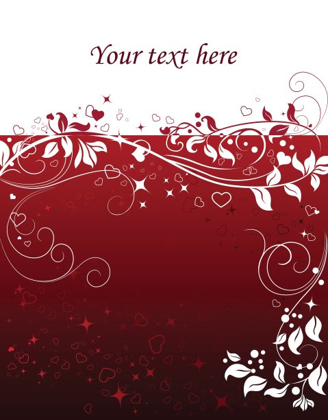 情人抽象背景与心图片下载