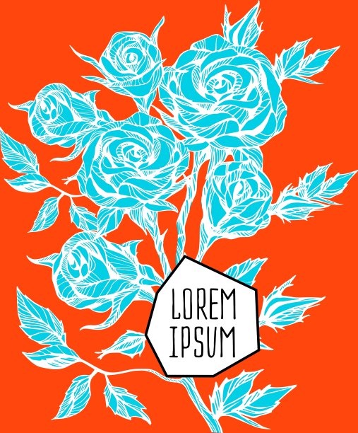 美丽的花卉背景艺术图片下载