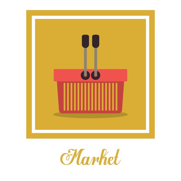 市场设计图片下载