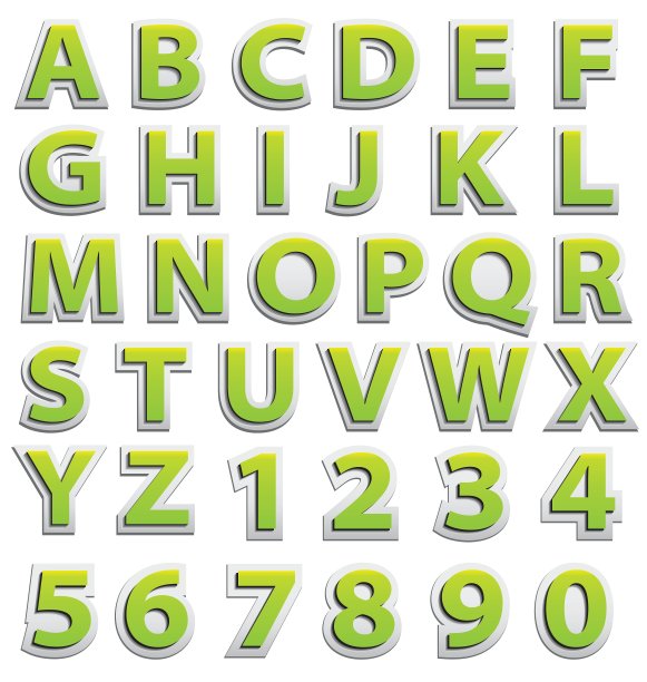 字母组图片下载