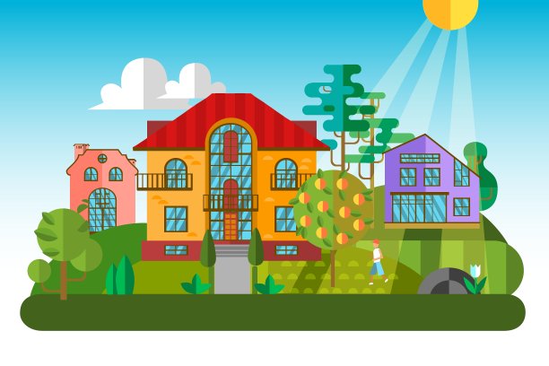 乡村景观图片下载