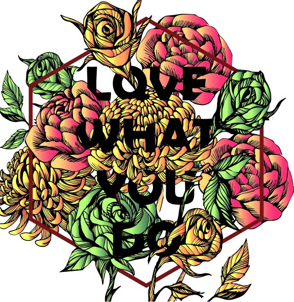 美丽的花卉背景艺术图片下载