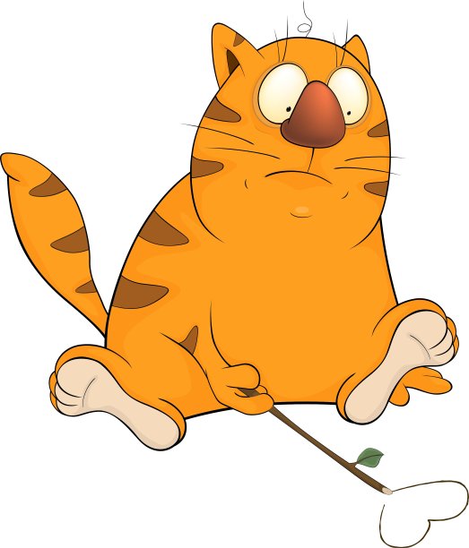 猫心卡通图片下载