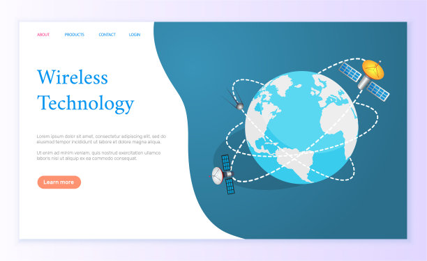 无线技术互联网页面全球网络图片下载