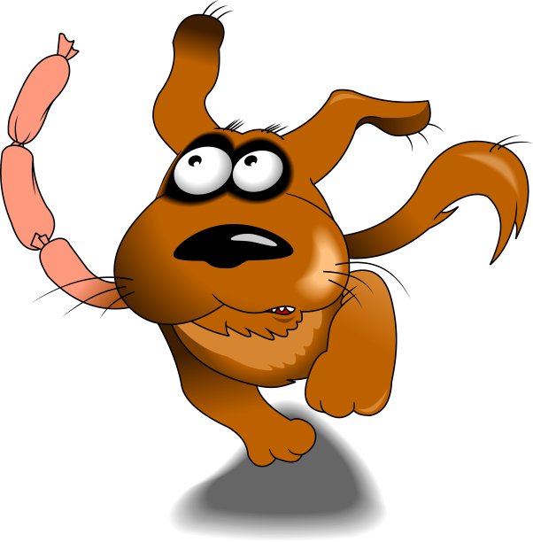 卡通版的腊肠狗图片下载