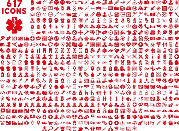 医疗图标集合图片下载