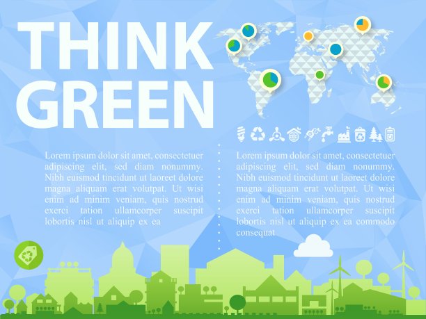 绿色小镇图片下载