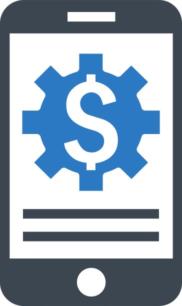 移动银行选项平面图标图片下载