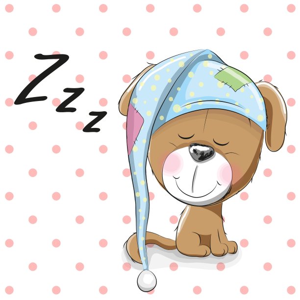 睡觉的狗图片下载