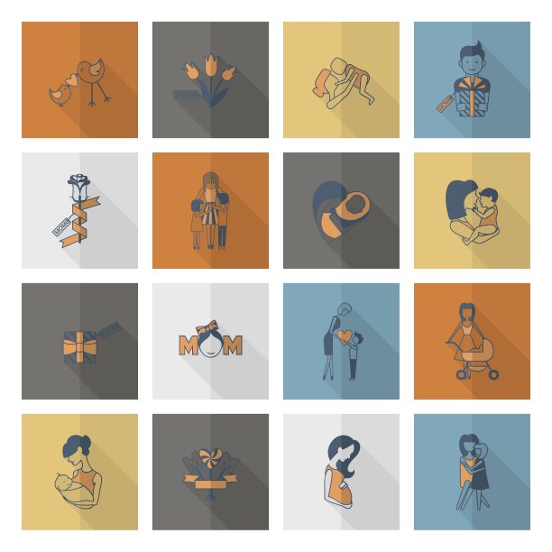 母亲节快乐图标图片下载