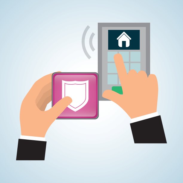 智能家居设计科技图标系统概念图片下载