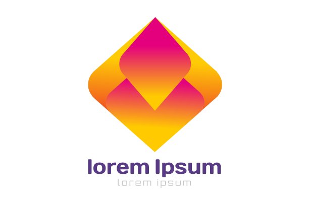 箭头抽象logo模板Web或App图片下载
