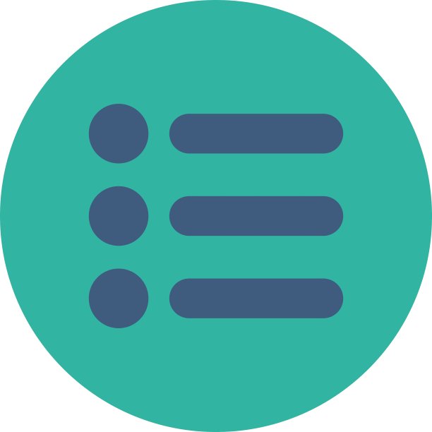 项目平钴和圆青色按钮图片下载