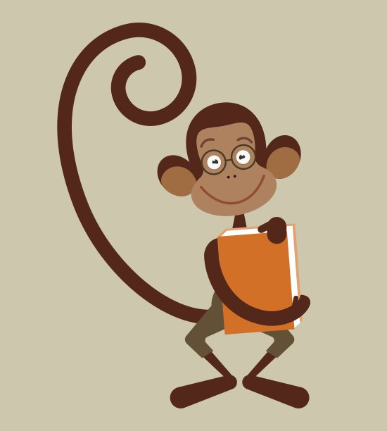 猴子的书图片下载