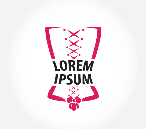 胸衣标志设计模板图片下载