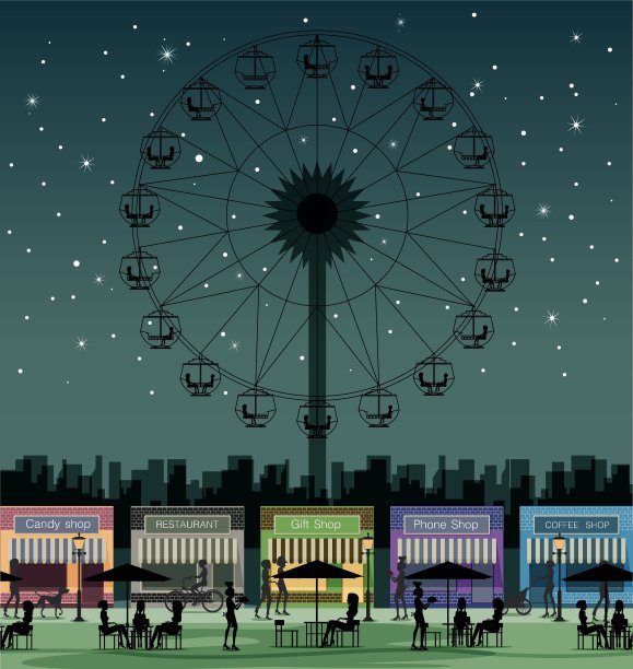 游乐园图片下载