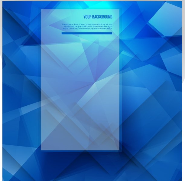 3d横幅和广场设计图片下载