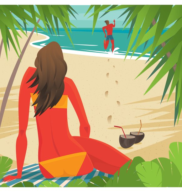 夫妇度蜜月图片下载