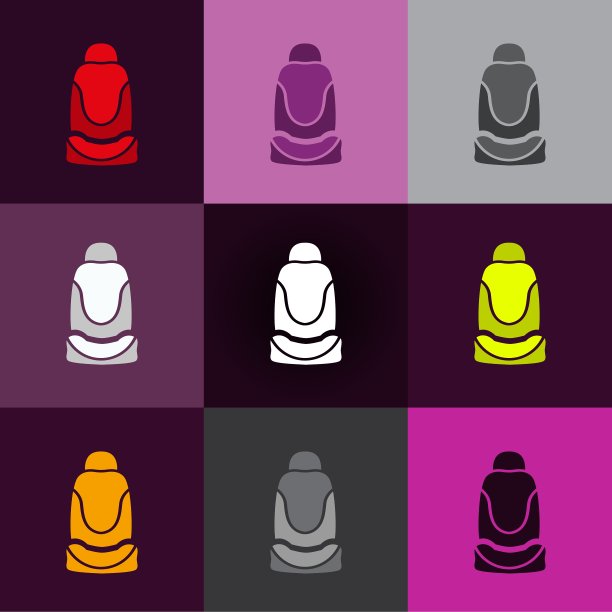 汽车座椅的图标图片下载