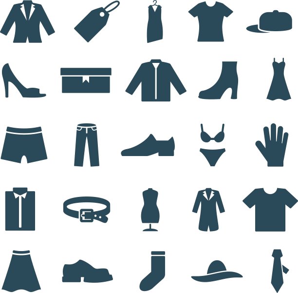 设置图标衣服和配饰图片下载