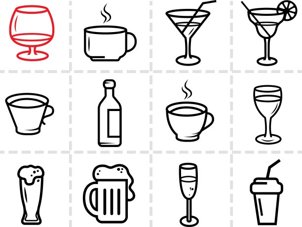 饮料的图标图片下载