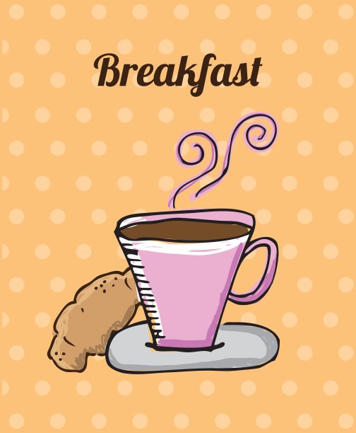 早餐设计图片下载