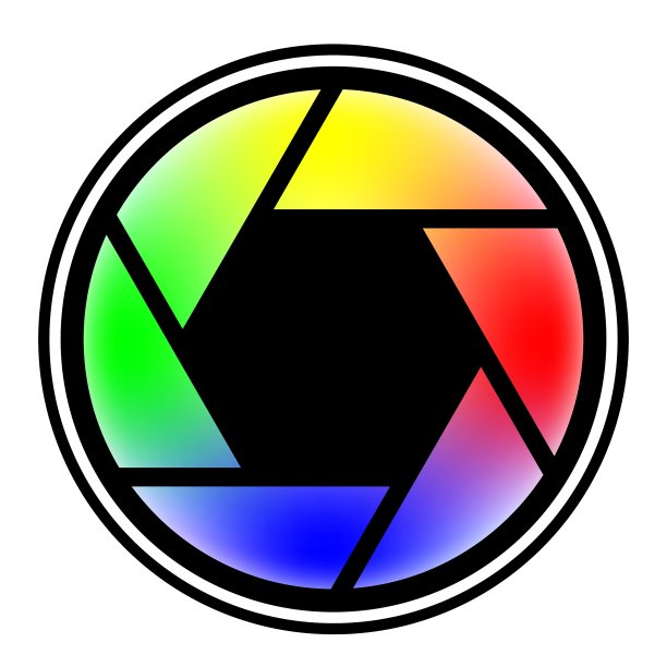 照相机快门的符号图片下载